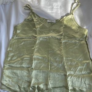 Aritzia silk tank top